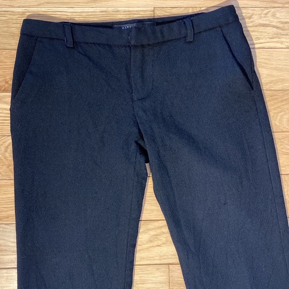 Marc Jacobs Wide Leg Wool Dress Pants in Black size 2 - Picture 2 of 16